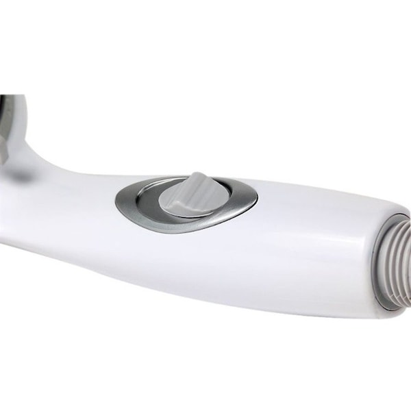 SHOWER HEAD-WHITE W/ON/OFF SW